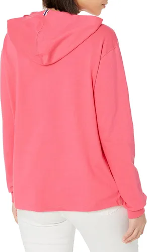Vista 2 de Champion Sudadera con capucha para mujer, Powerblend, forro polar, cómoda sudadera con capucha para mujer (talla extra grande), campeón