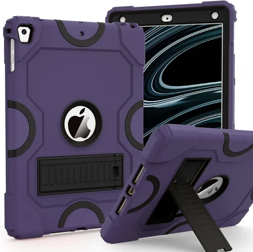 Vista 11 de ZoneFoker Funda para iPad de 6ª/5ª generación (9.7 pulgadas, modelo 2018/2017), iPad Air 2 / 1ª, iPad Pro 9.7, funda protectora resistente a prueba