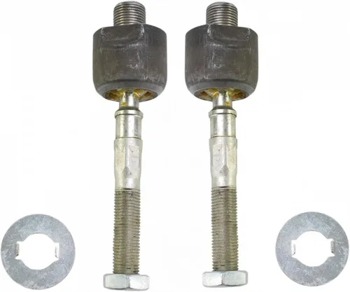 Vista 62 de TRQ Juego de barras de acoplamiento delanteras exteriores 2 piezas compatibles con Land Rover LR3 2005-2009