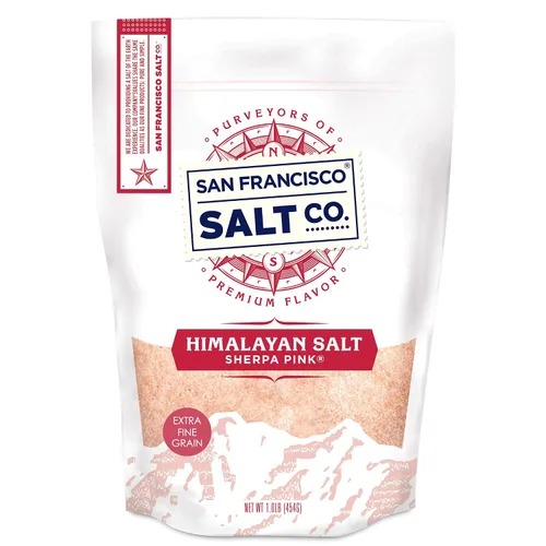 Vista 10 de Sherpa Pink Sal del Himalaya – Grano extrafino, 2 libras. Totalmente natural, sin gluten, sin aditivos Perfecto para cocinar y recetas diarias