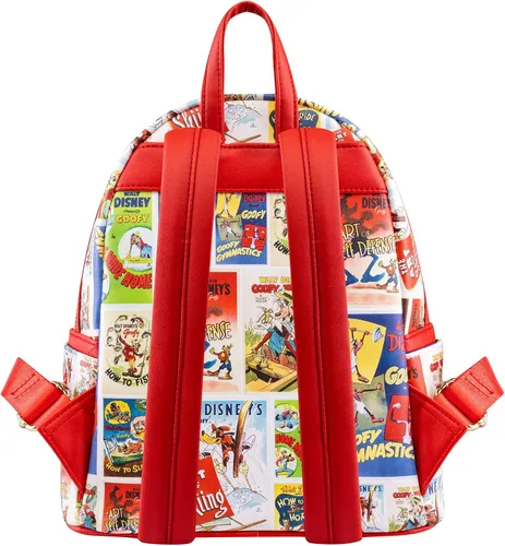 Vista 3 de Loungefly Walt Disney Archives Mini-mochila Goofy exclusiva de Tienda