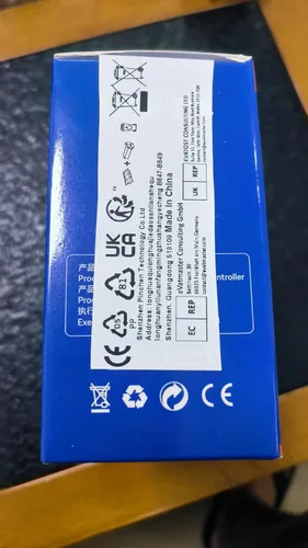 Vista 10 de RALAN Controlador inalámbrico azul compatible con Playstation 4ProSlimpara PS4 Dualshock 4 Gamepad con conector para auriculares y almohadilla táctil
