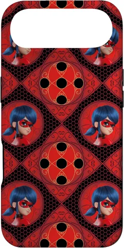 Vista 27 de Miraculous Ladybug and Cat Noir The Movie LB Pattern Case para iPhone 17
