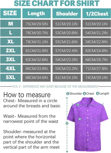 Vista 4 de BONLOR Camisas de los años 80 para hombre, camisas retro de los años 90, camisa hawaiana, camisas con botones, camisa de discoteca, trajes