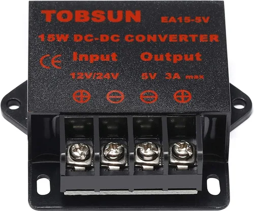 Vista 13 de Convertidor de Voltaje DC - Regulador Boost Buck Convertidor Reductor 8V-40V Elevación y Reducción a 12V 3A 36W para Carrito de Golf Club Car Luz