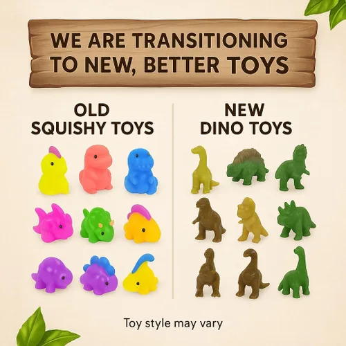Vista 2 de Bombas de baño de dinosaurios para niños con juguetes sorpresa en el interior (paquete de 6) – Bombas de baño de burbujas grandes para niños y niñas