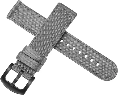 Vista 3 de WOUKUP Correa de reloj de nailon militar de liberación rápida de alta calidad, material de cinturón de seguridad, correa de reloj de 0.709in