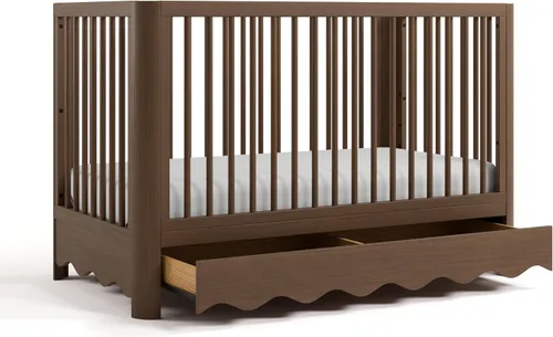 Vista 20 de Storkcraft Casablanca 5-in-1 Convertible Crib with Drawer, Sage Salvia