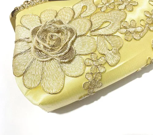 Vista 4 de Gionforsy Bolso Flapper de los años 20, bolso de mano de noche para boda, cóctel, baile, fiesta, rugido de los años 20, bolsa de cuentas Gastby