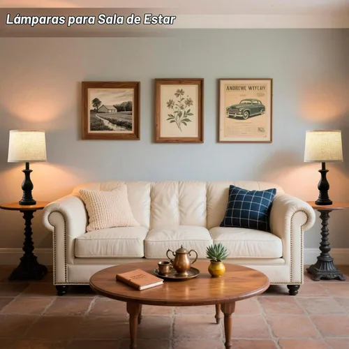 Vista 6 de Lámpara de Mesa Vintage para Sala de Estar y Dormitorio, 18.5" Lámparas de Mesita de Noche Estilo Granja, Juego de 2 Lámparas de Mesa con Pantallas