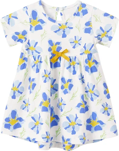 Vista 106 de pureborn Vestido de bebé niña 0-24 meses