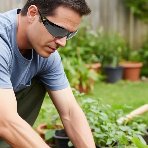 Vista 13 de G & F Products EyePro Safety Glasses, Impact-Resistant Goggles, UV Protection, Anti-Scratch, Ballistic-Resistant