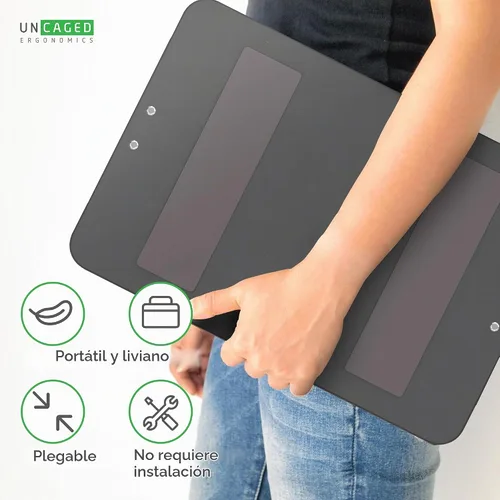 Vista 7 de KT3 Soporte para teclado de computadora para escritorio, elevador de teclado para escritorio, soporte de teclado ajustable en altura para elevar