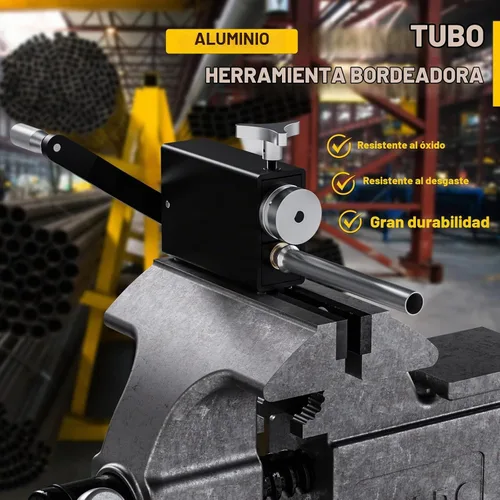 Vista 7 de Herramienta Abocardadora de Tubos Extendidos Mejorada, Herramienta Manual de Rodillo Abocardador de Tubería para Tuberías de Admisión e Intercooler