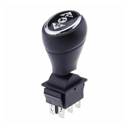 Vista 8 de Interruptor de marcha atrás de parada hacia adelante del vehículo eléctrico para niños, interruptor DPR, mango de empuje para carro de bebé KCD4