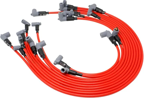 Vista 2 de AIP Electronics Dragon Fire Performance - Juego de cables de bujía de 0.335 in compatible con Mercruiser OMC Thunderbolt IV y V GM HEI V8 Direct FIT