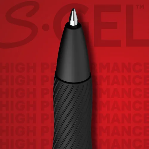Vista 5 de Sharpie S-Gel - Bolígrafos de Gel para Dibujo, Punta Media (0.7mm), Barril Blanco, Tinta de Gel para Diario, Escritura, Colorear, Colores de Tinta