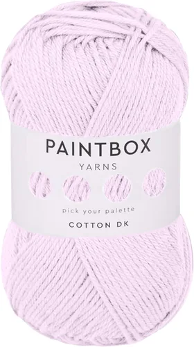 Vista 16 de Paintbox Yarns - Hilo 100% algodón DK, 1.76 onzas, 137 yardas, 410.1 ft #401 Papel blanco