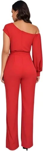 Vista 99 de DeftSharp Overol largo y elegante para mujer, sexy, para cóctel, fiesta, club, casual, para trabajo