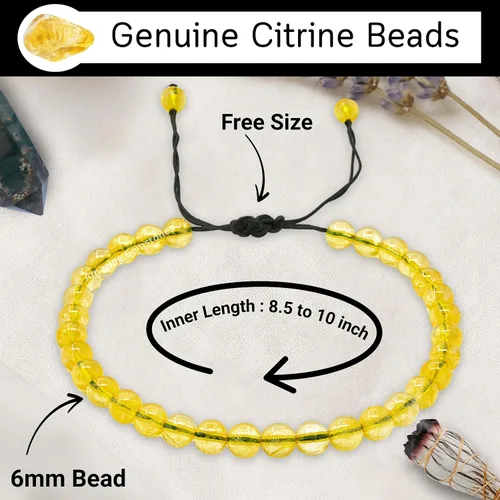 Vista 237 de Amazing Gemstone Crystal Anklet Ankle Bracelets for Women - Waterproof Beaded Healing Crystal Anklets, Plus Size Chakra Gemstone Bead Anklet