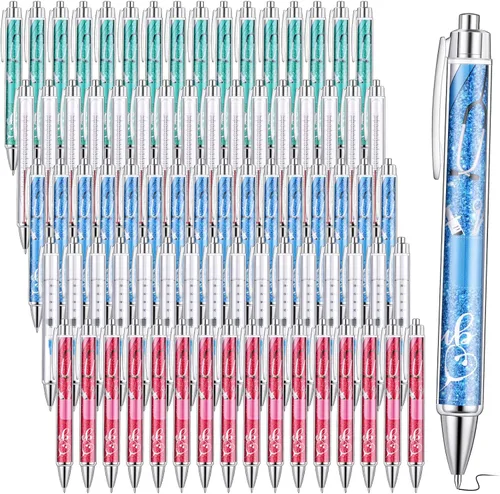 Vista 7 de Jetec Juego de 10 Bolígrafos de Enfermera a Granel Regalo de Navidad CNA Tinta de Apreciación Bolígrafos Divertidos Conjunto Médico Mensaje