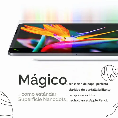 Vista 6 de Paperlike 2.0 (modelo anterior) para iPad 10.2"- Protector de pantalla para dibujar y escribir como en papel