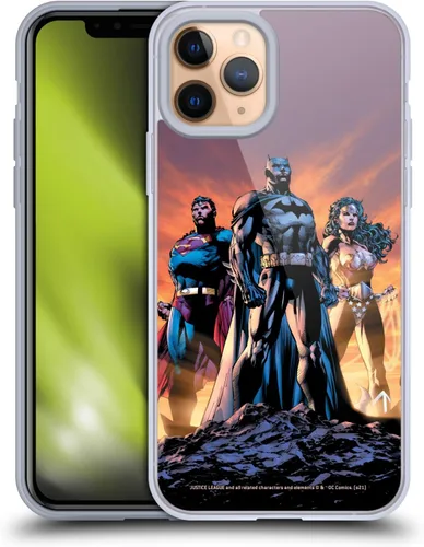 Vista 179 de Head Case Designs Funda de gel con licencia oficial de la Liga de la Justicia DC Comics #10 Darkseid War Comic Book Cover