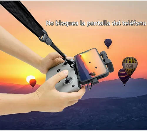 Vista 5 de Correa de cuello para masaje de descompresión para DJI RC-N1 / RC-N2 - Correa colgante con hebilla para DJI Mini 3 Pro/Mavic 3 Pro/Mavic Air 2 Drone
