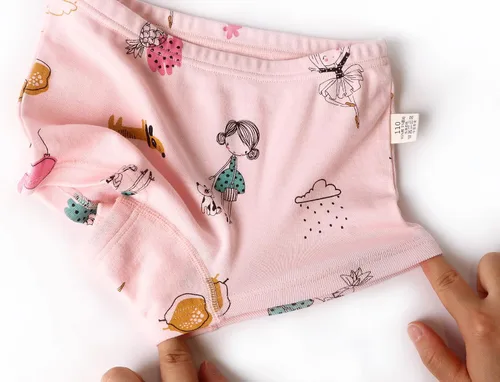 Vista 4 de Boboking pantaletas para niñas, 100% algodón, ropa