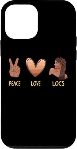 Vista 12 de Funda para iPhone 15 Cool Locs para mujeres y niñas, diseño de melanina negra