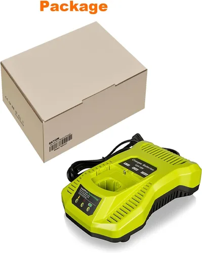 Vista 7 de SKYON 18V P117 Rapid Charger for P117 P118 P131 Battery Charger Compatible with Ryobi One+ P193 P192 P191 P190 P189 P194 P145 P102 P107 P108 PBP007