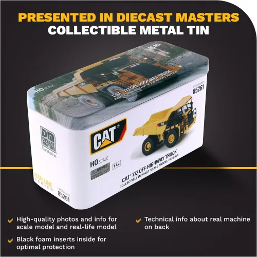 Vista 11 de Diecast Masters Caterpillar 772 Off Highway Truck HO Series Vehículo (85261)