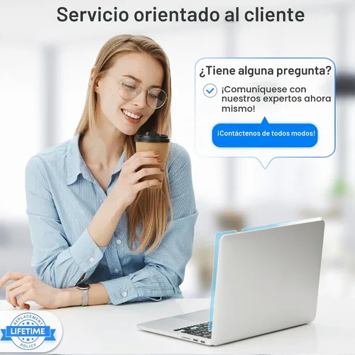 Vista 9 de VINTEZ Panel protector de pantalla de bloqueo de luz azul de 14 pulgadas para monitor de computadora y portátil de pantalla ancha 16:9 – Película