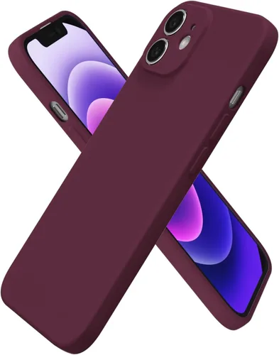 Vista 325 de oakxco Funda de Silicona para iPhone 11, Funda de Teléfono Ultra Delgada y Fina para Mujeres y Niñas, Diseño Minimalista Estético Lindo y Femenino