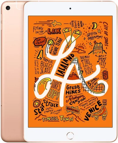 Vista 8 de Apple iPad Mini, 5ª generación (Wi-Fi, 64GB) - Oro (Renovado)