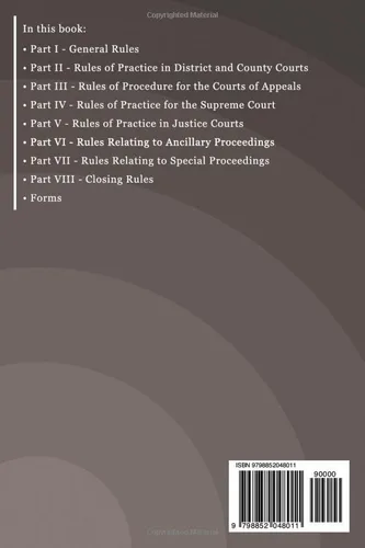 Vista 2 de Texas Rules of Civil Procedure 2023 Texas Court Rules