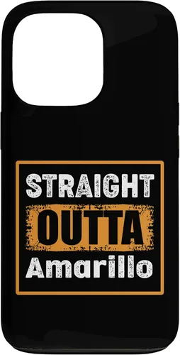 Vista 10 de Straight Outta Amarillo Texas USA Retro Distressed Vintage Case for iPhone 17