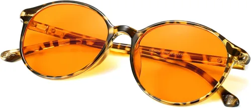 Vista 8 de LIKSMU Gafas de bloqueo de luz azul para computadora, juegos, TV, teléfono, gafas para dormir, mujeres y hombres, filtro profesional anti fatiga