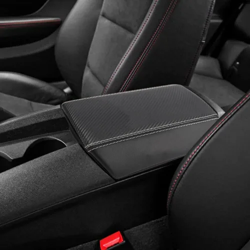 Vista 11 de XITER Funda de cuero para consola de automóvil, impermeable, protector para reposabrazos de consola central para Chevrolet Camaro 2010 2011 2012