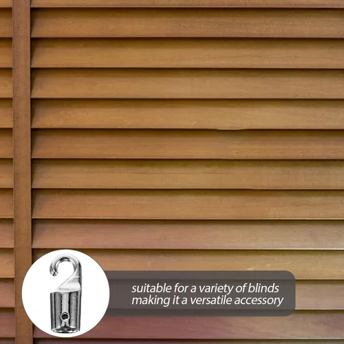 Vista 4 de Angoily 4 piezas de gancho de repuesto para vara ciega vertical, punta de gancho para piezas de ventana para fácil reemplazo, compatible