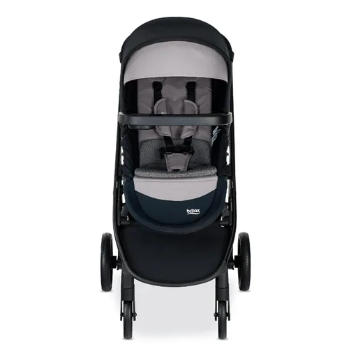 Vista 9 de Britax Brook+ cochecito de bebé modular, ultra ligero para bebés y niños pequeños con inserto SafeWash y 4 formas de pasear, ónix gris Ónix grafito