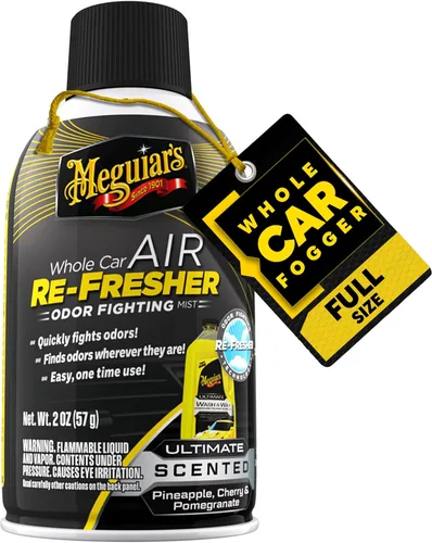 Vista 13 de Meguiar's - Aromatizante en aerosol para automóvil, elimina los olores fuertes del vehículo, aroma a brisa de verano (Summer Breeze), atomizador