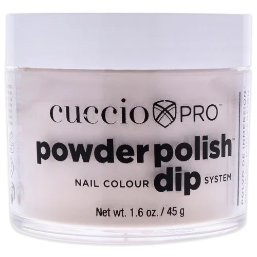 Vista 5 de Cuccio Esmalte de uñas en polvo de color, laca para manicura y pedicura, polvo altamente pigmentado que está finamente molido, acabado fuerte
