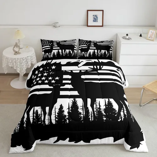 Vista 11 de Feelyou Juego de edredón de panda de dibujos animados para niños, edredón de animales lindos para niños y niñas, juego de ropa de cama kawaii panda