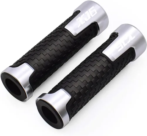 Vista 10 de Handlebar Grips Motorcycle Grips Rubber Non-Slip Handlebar Handle Grip Comfort for Yamaha XJ6 Diversion ABS XJ6N XJ6F XJ6S 2012 2013 2014 2015 Black