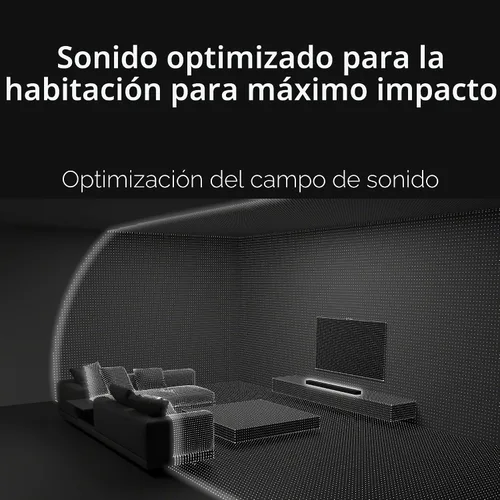 Vista 8 de Sony BRAVIA Theater Bar 8 Barra de sonido de 11 altavoces (HT-A8000) con subwoofer inalámbrico SA-SW3 y altavoces traseros inalámbricos SA-RS8