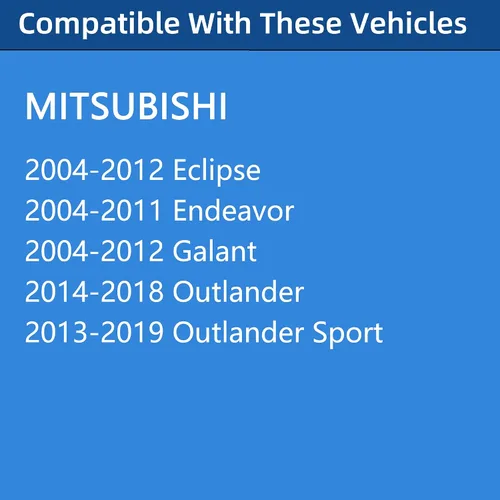 Vista 2 de Tapa de gasolina, tapa de combustible para Mitsubishi Eclipse 2004-2012, 2004-2008 2010-2011 Endeavor, 2004-2012 Galant, 2014-2018 Outlander