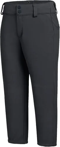 Vista 3 de QBK 2T-13Years - Pantalones de sóftbol para niñas, pantalones de práctica de béisbol para niños y jóvenes, pantalones de béisbol para niños pequeños
