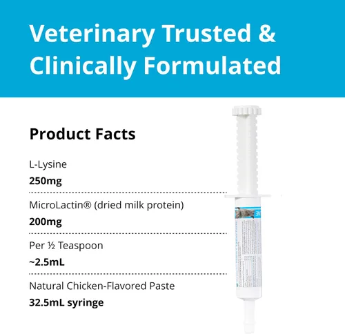 Vista 4 de PRN Pharmacal Duralactin Feline L-Lysine Pasta para gatos y gatitos – Apoya la salud de las articulaciones felinas, respiratoria y ocular – Pasta