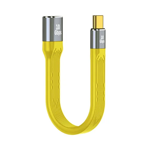 Vista 17 de CY USB 3.1 tipo C macho host a USB3.0 tipo AF OTG Flat Slim FPC cable de datos 5.1 in para teléfono portátil